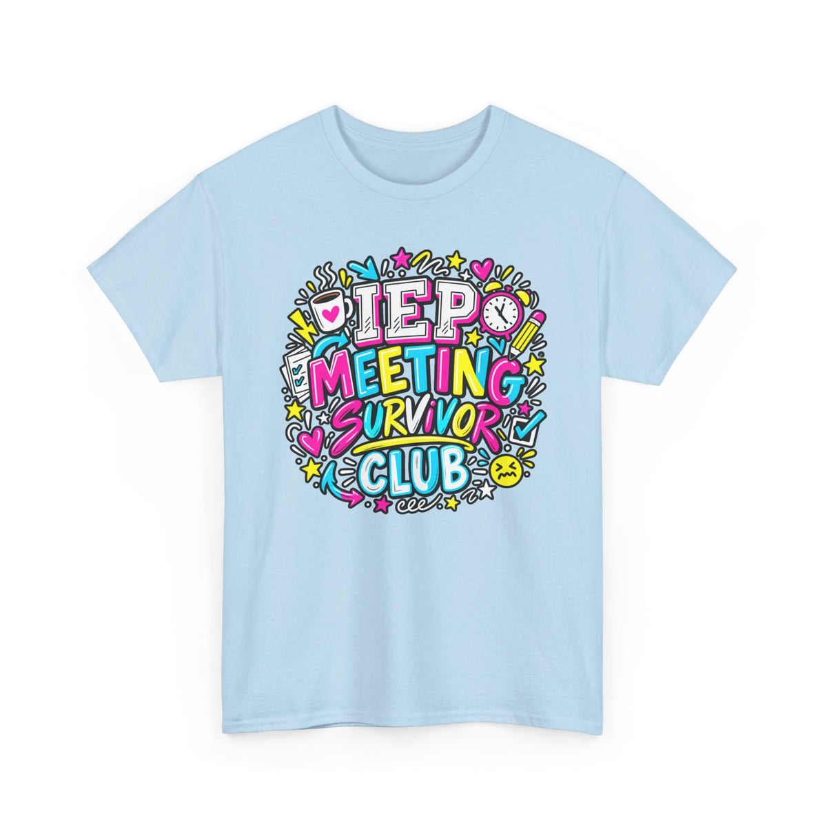 Video Meeting Survivor Club T-Shirt — Funny Remote Work Tee