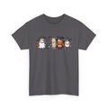Halloween Candy Characters Tee — Cute Trick-or-Treat Ghosts & Candy Corn Shirt