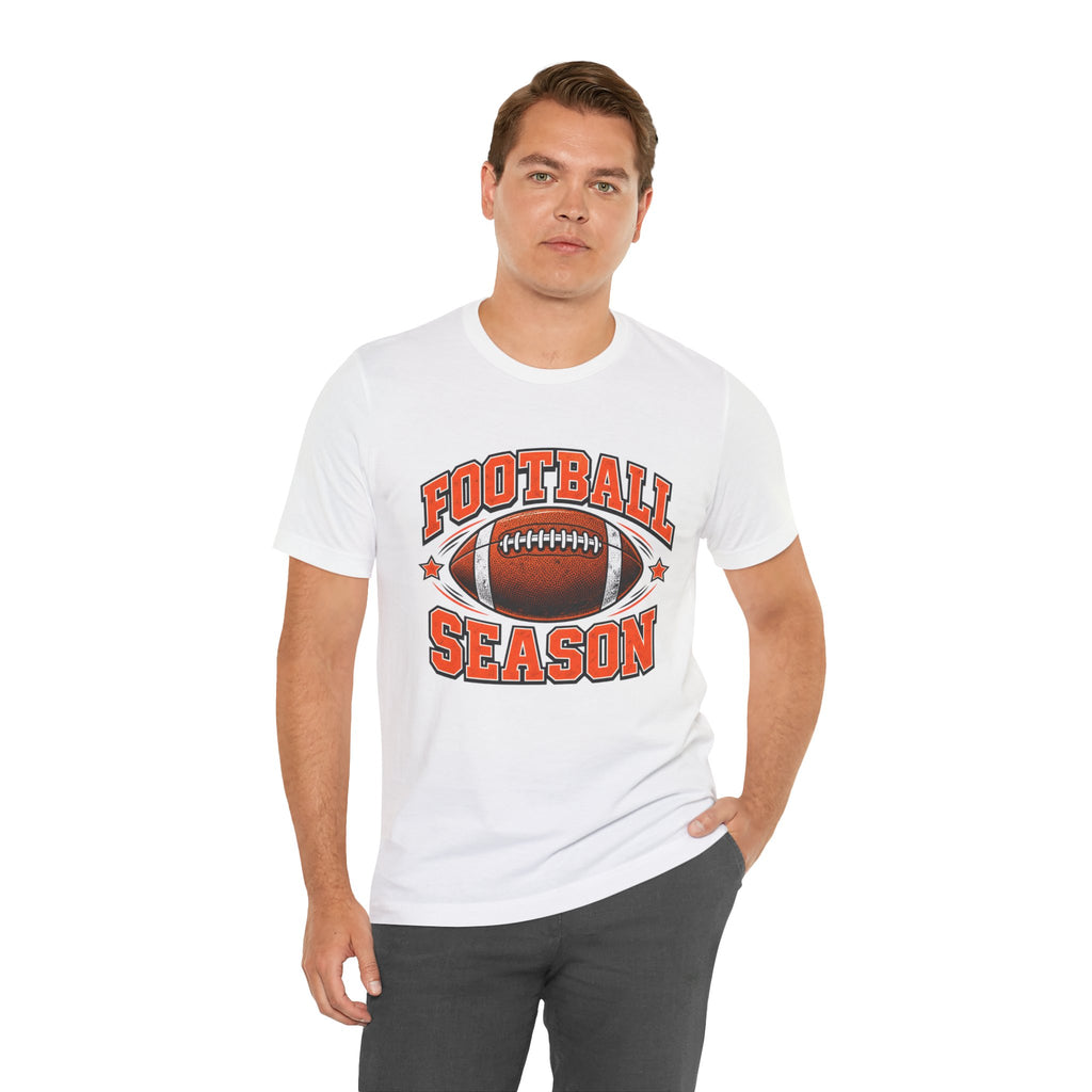 Football Season Tee – Vintage Football Graphic Shirt