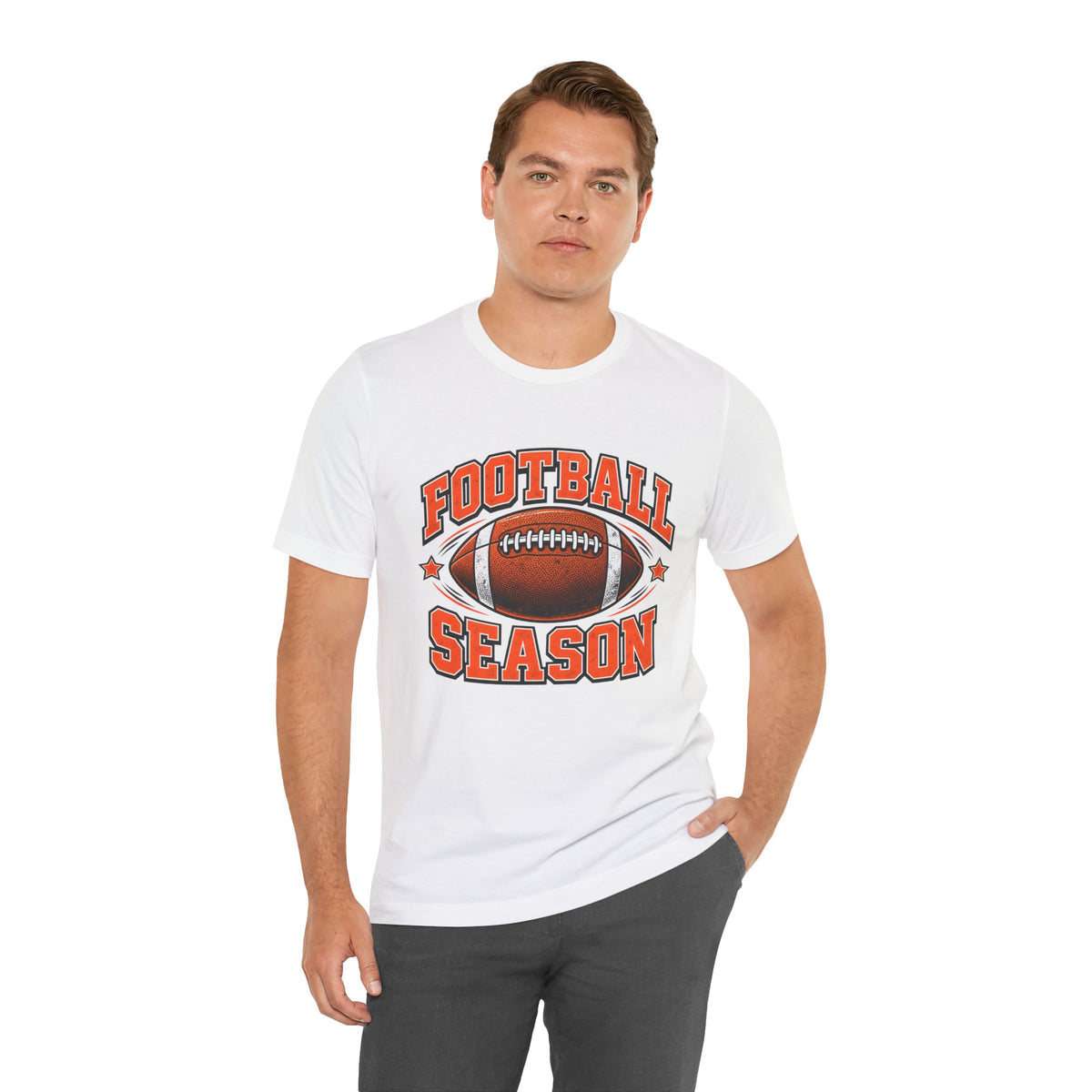 Football Season Tee – Vintage Football Graphic Shirt