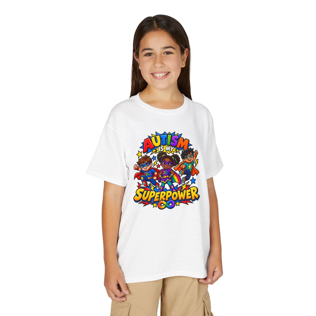 Autism Is My Superpower Youth T-Shirt