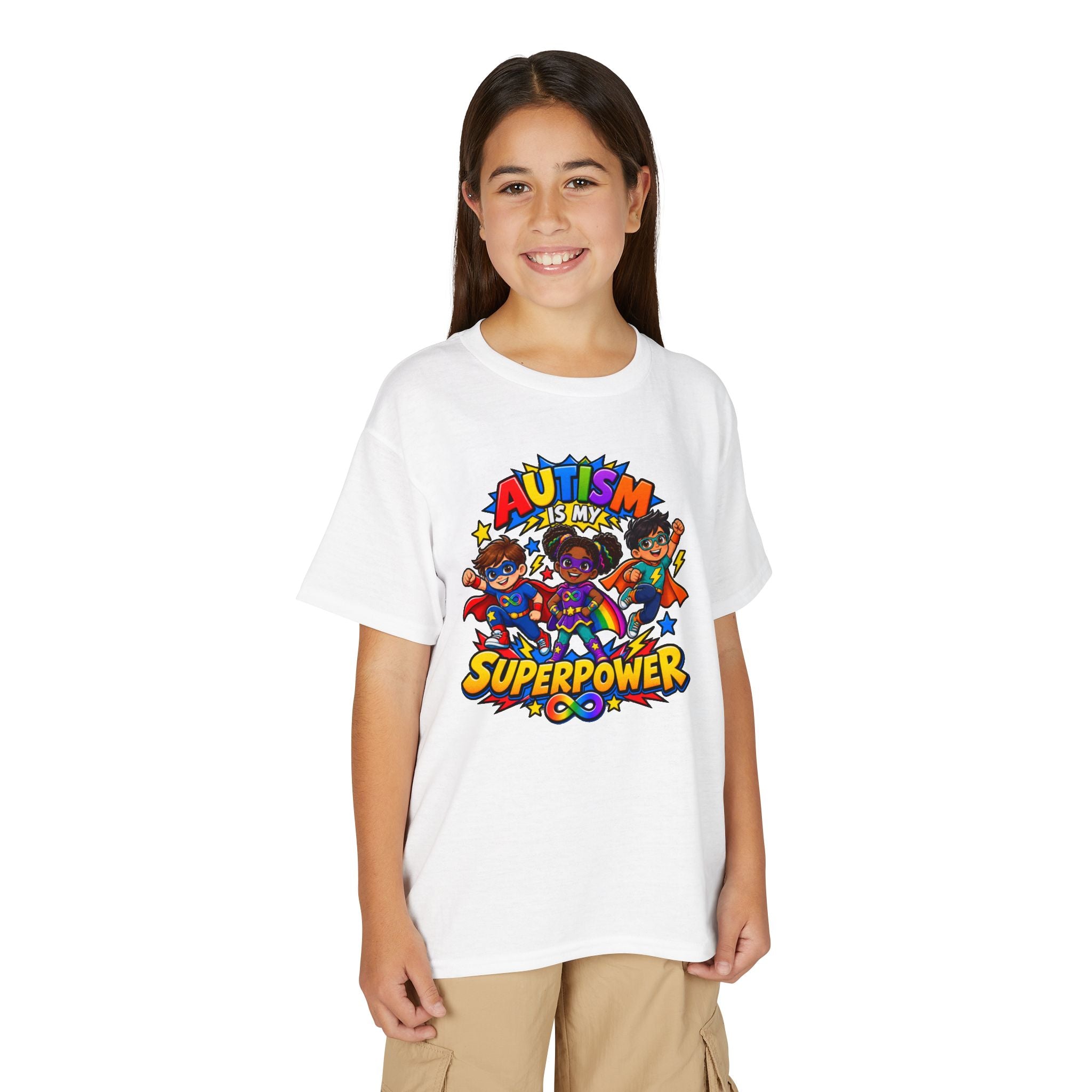 Autism Is My Superpower Youth T-Shirt