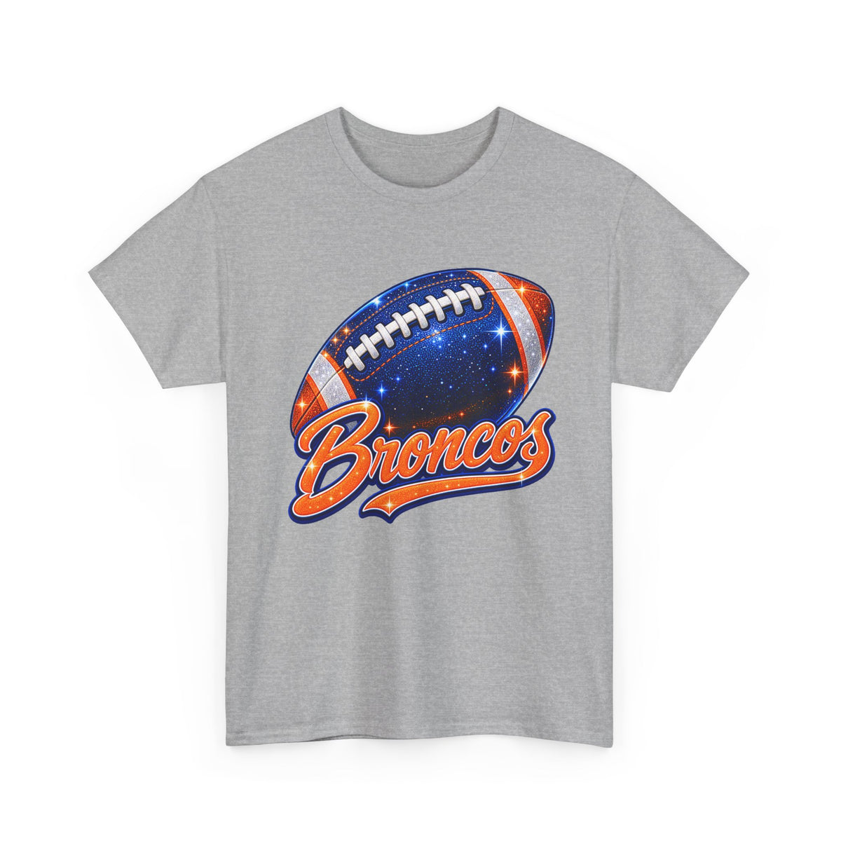 Broncos Football T-Shirt — Galaxy Football Graphic Tee