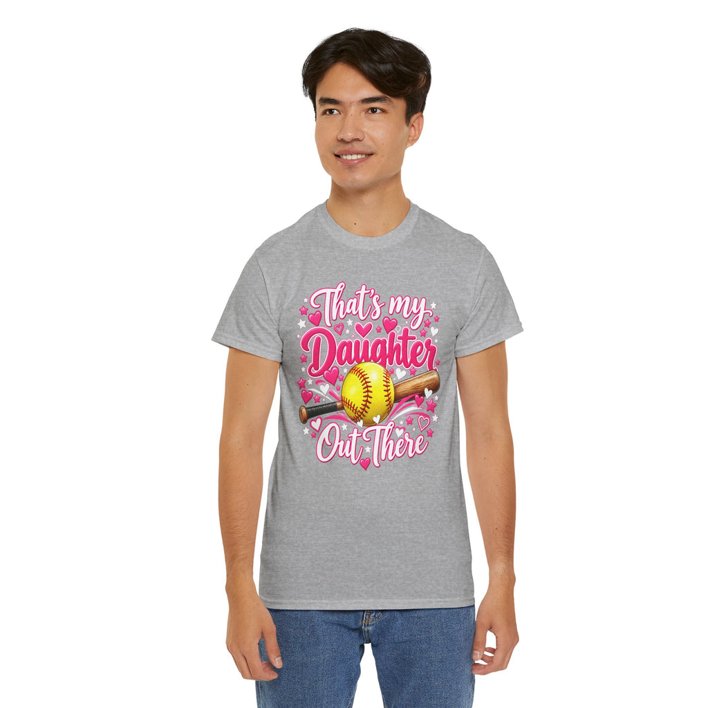 That’s My Daughter Out There Softball T-Shirt