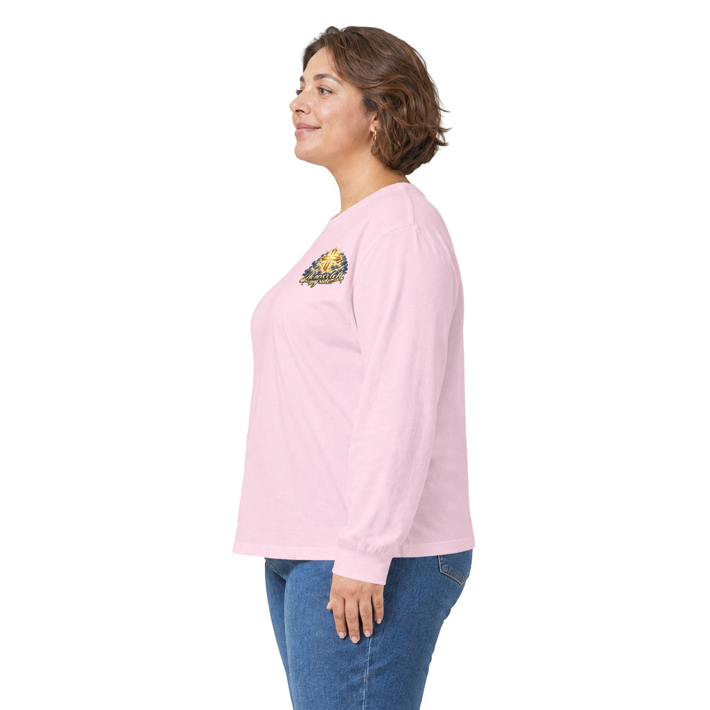 He Is Risen Christian Long Sleeve Tee