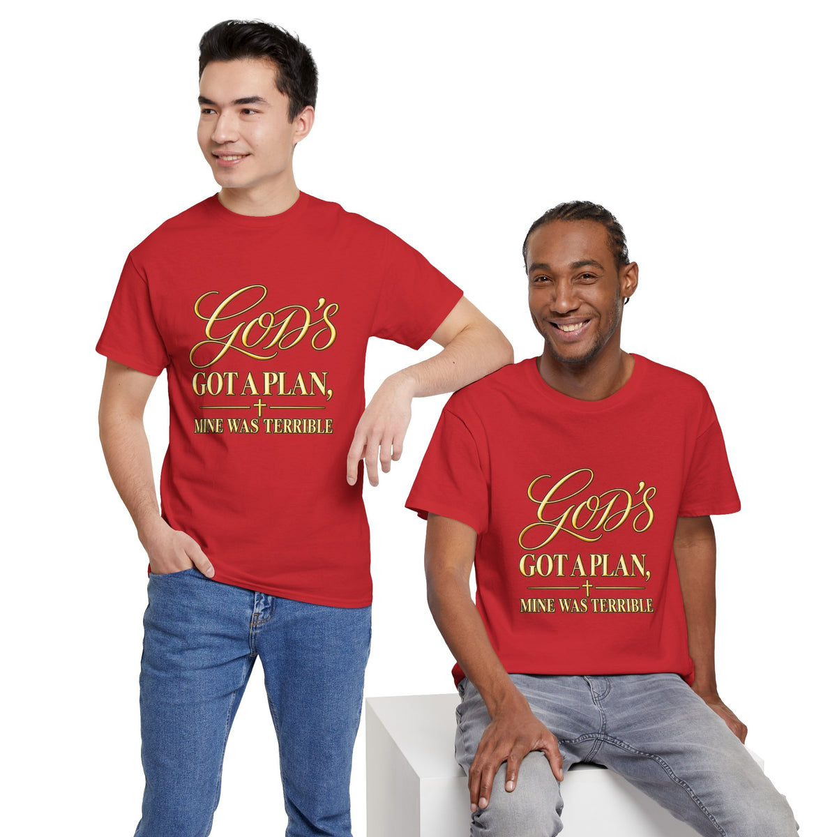 God's Got a Plan T‑Shirt — Inspirational Christian Faith Tee