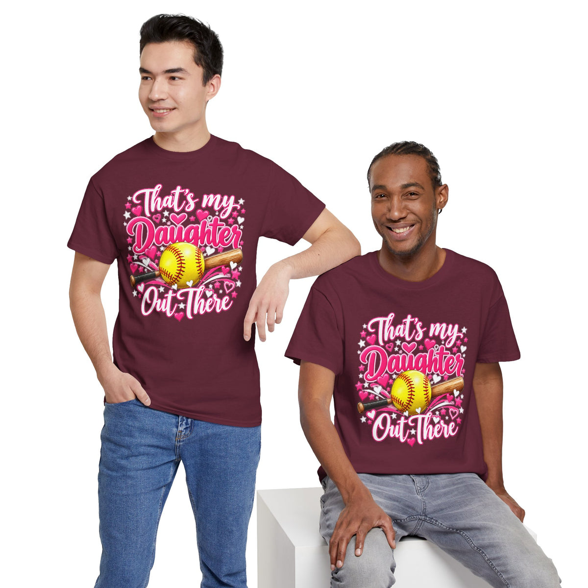 That’s My Daughter Out There Softball T-Shirt