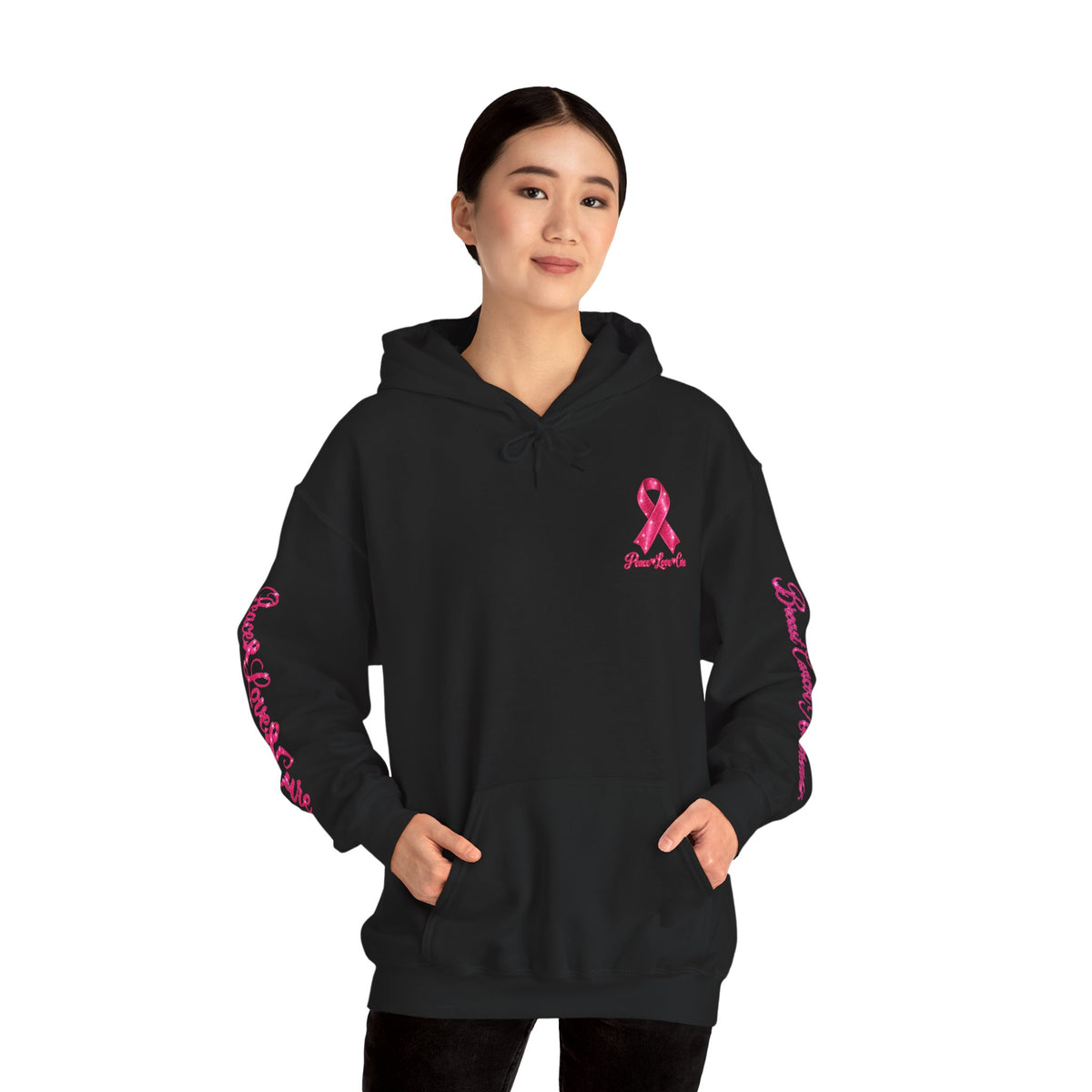 Pink Ribbon Breast Cancer Awareness Hoodie