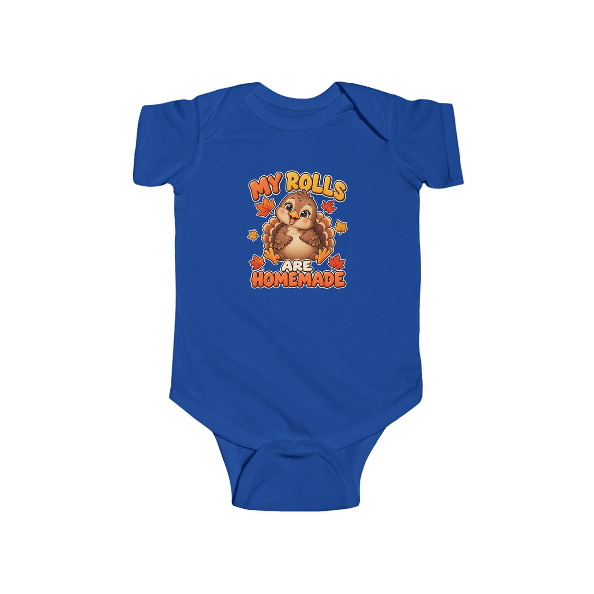 Infant Bodysuit - "My Rolls Were Homemade" Cute Dachshund Baby Onesie