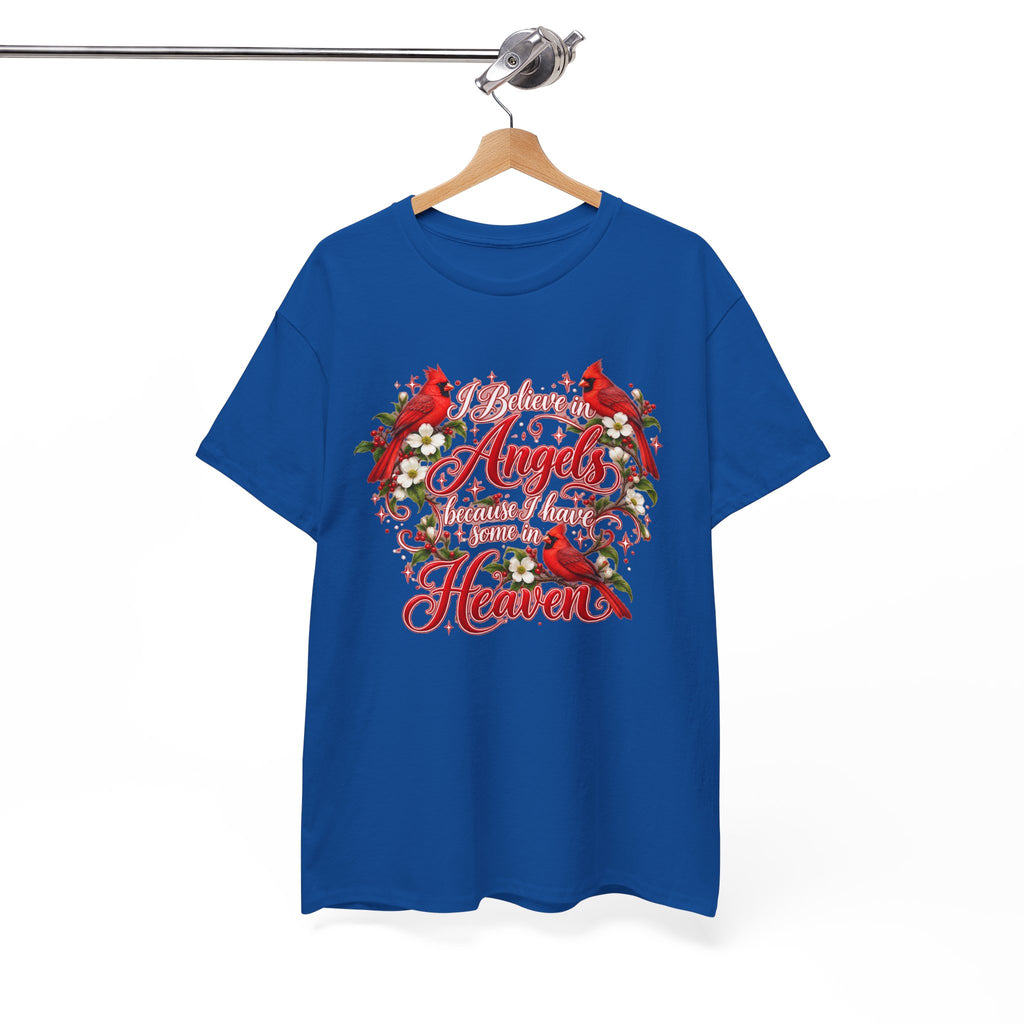 Angels from Heaven Cardinal Christmas T-Shirt