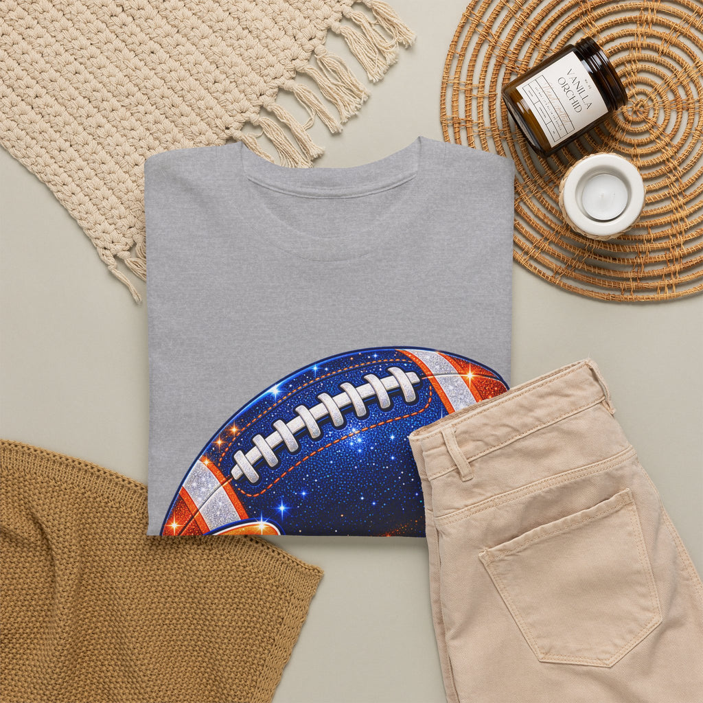 Broncos Football T-Shirt — Galaxy Football Graphic Tee