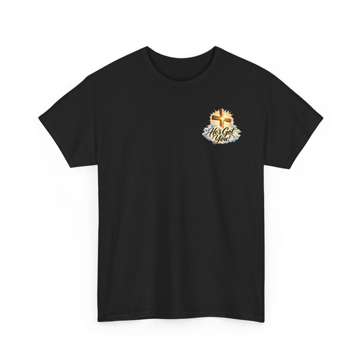 Don't Overthink It He's Got You Tee — Christian Cross Inspirational T‑Shirt