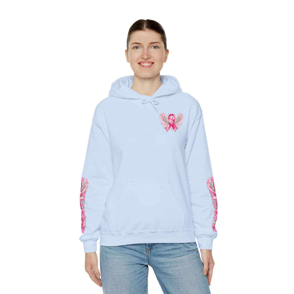 Pink Ribbon Breast Cancer Awareness Hoodie