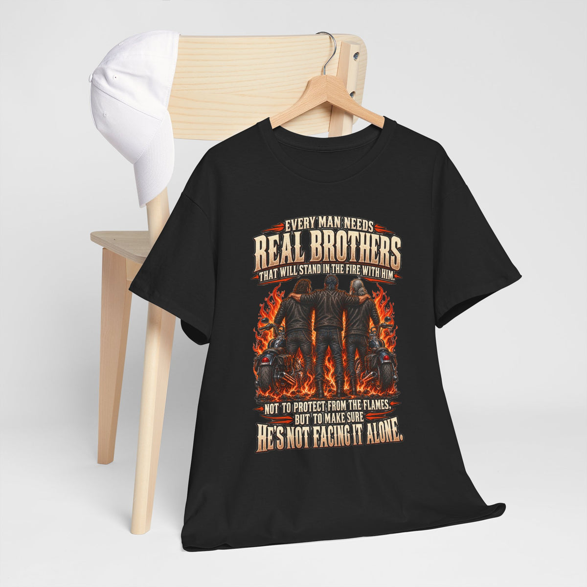 Real Brothers Graphic T-Shirt – Brotherhood and Strength