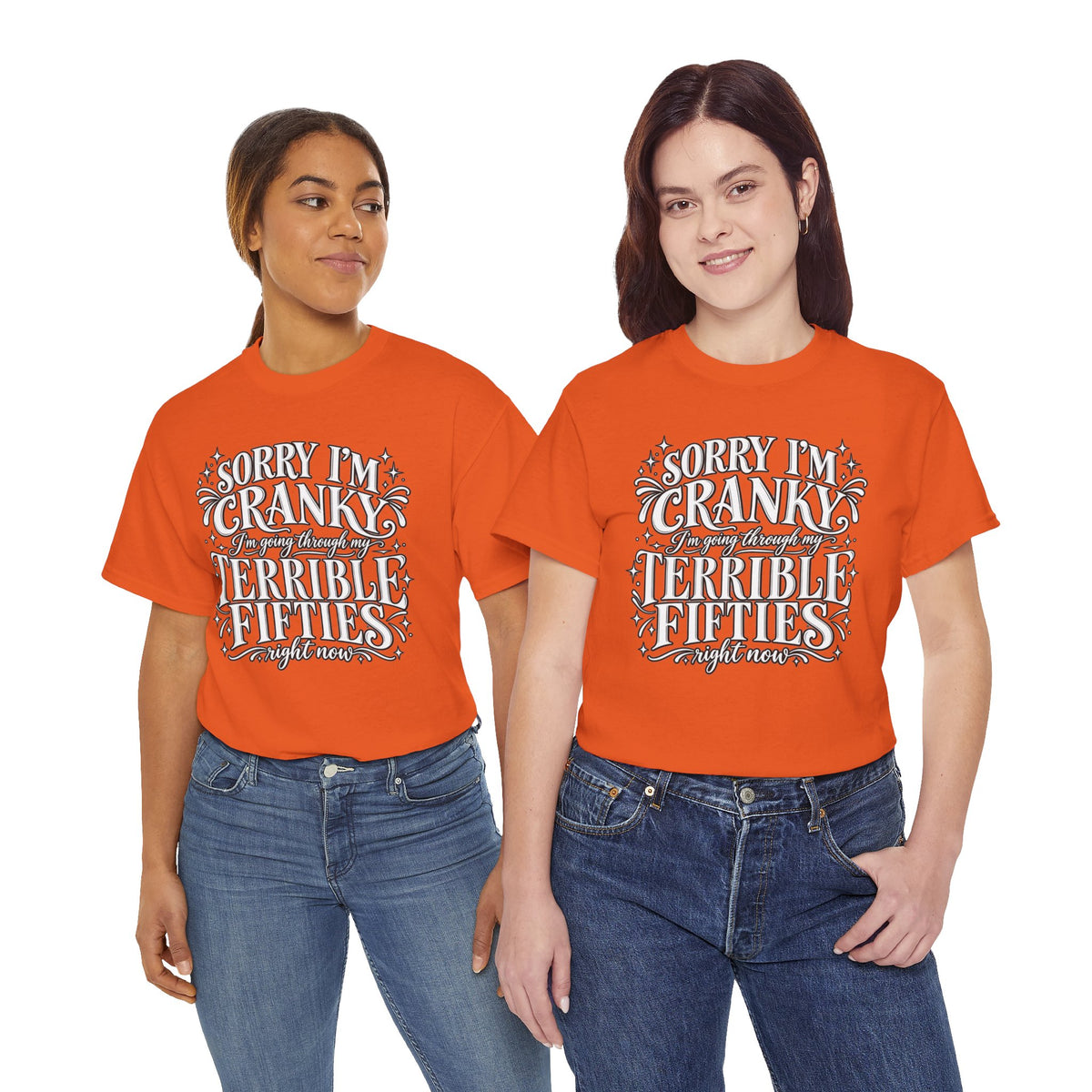Sorry I'm Cranky—Terrible Fifties Funny Graphic Tee