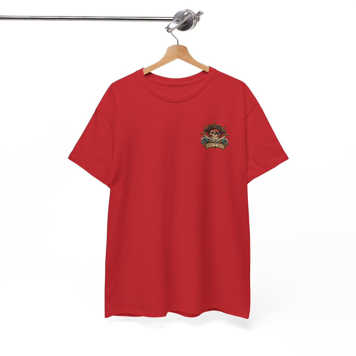 Pirate Skull Tee — "I Was a Pirate" Nautical Skull, Water • Alcohol • Booty • Boats Graphic T‑Shirt