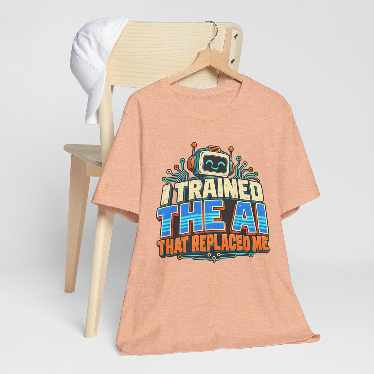 T-Shirt — I Trained the AI That Replaced Me Funny Tech Worker Tee