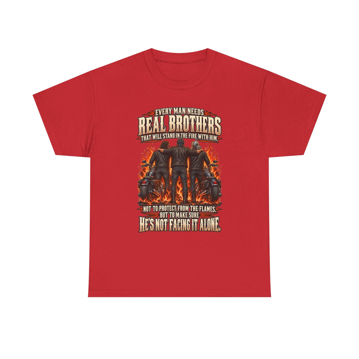 Real Brothers Graphic T-Shirt – Brotherhood and Strength
