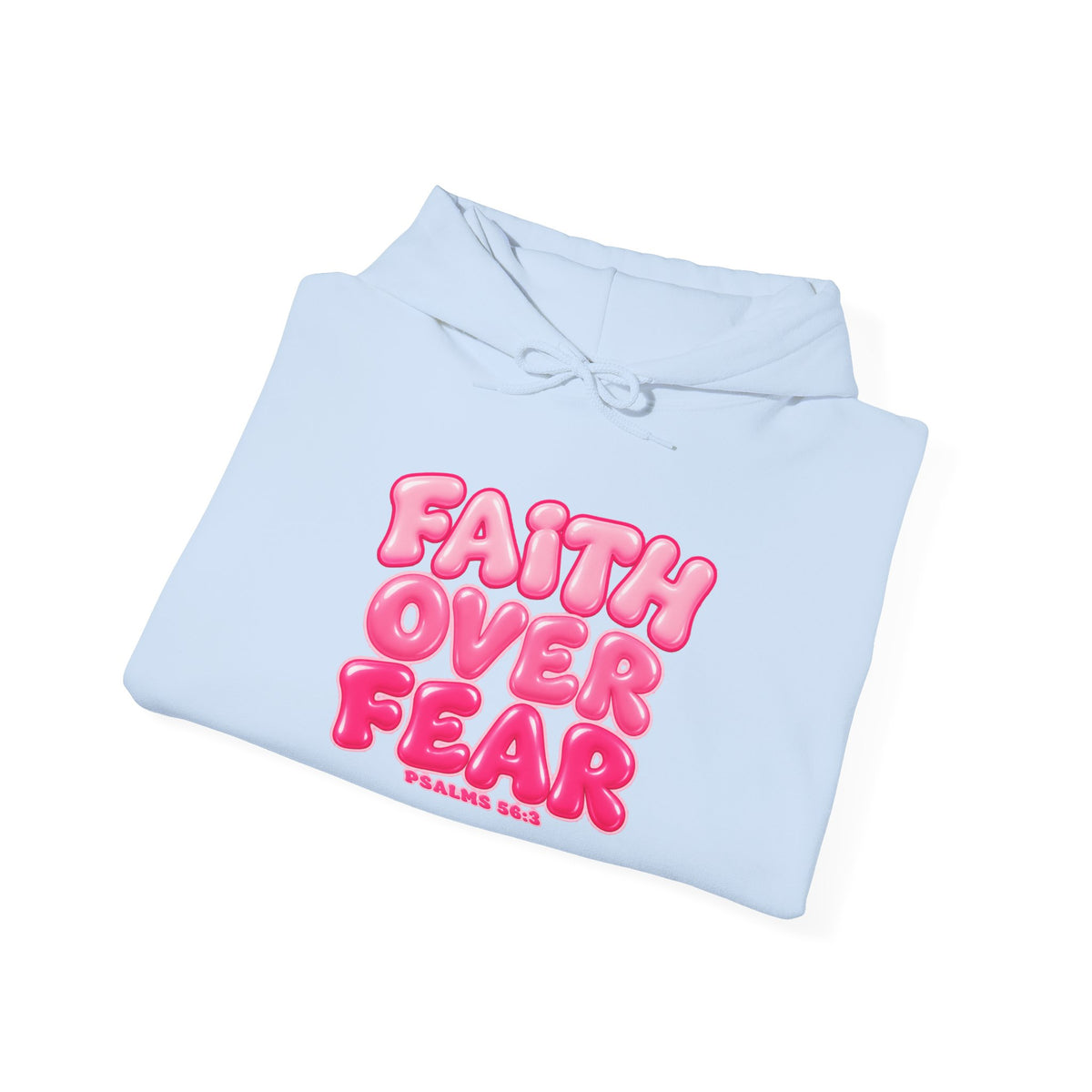 Faith Over Fear Inspirational Hoodie