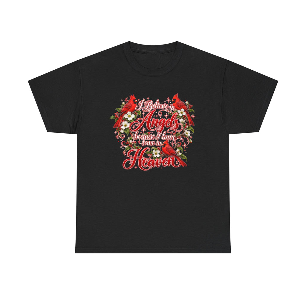 Angels from Heaven Cardinal Christmas T-Shirt