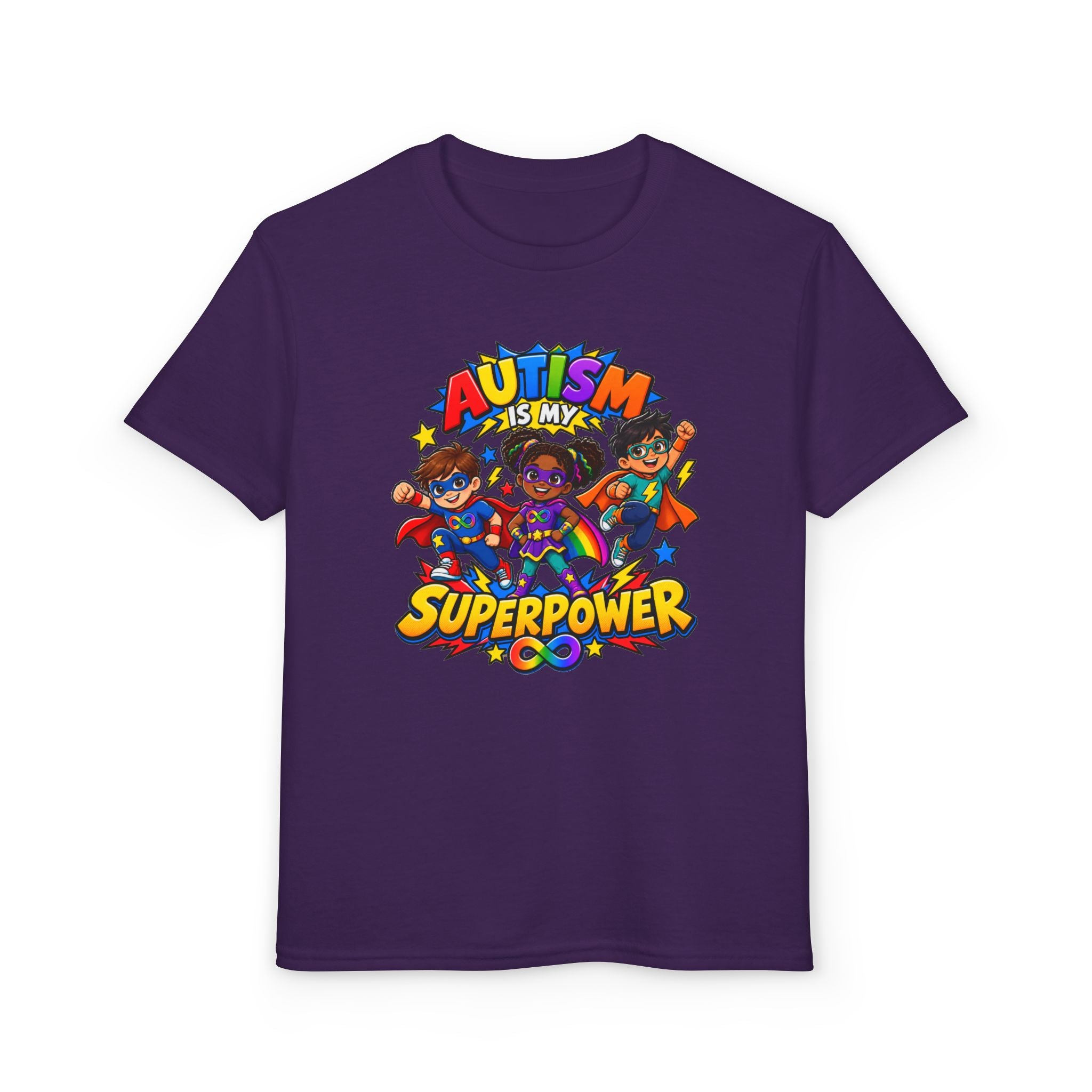 Autism Is My Superpower Youth T-Shirt