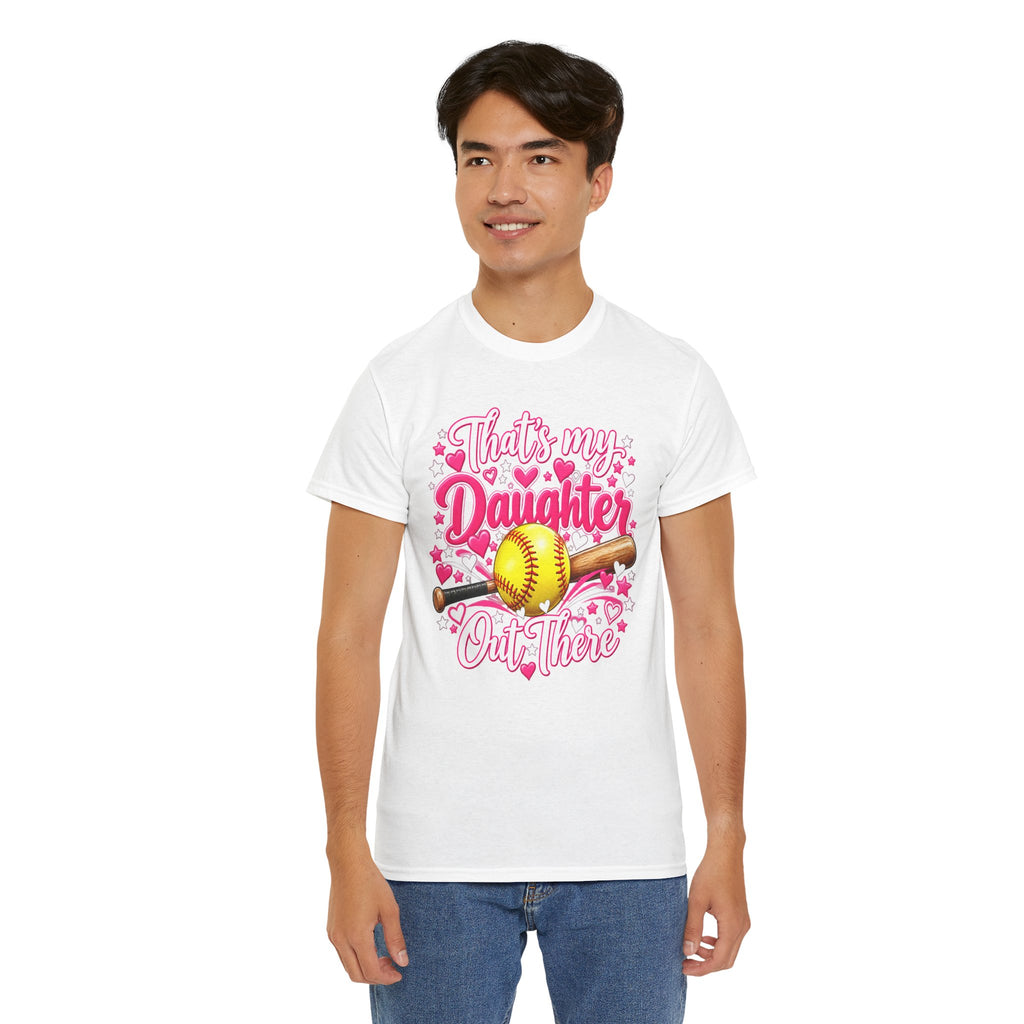 That’s My Daughter Out There Softball T-Shirt