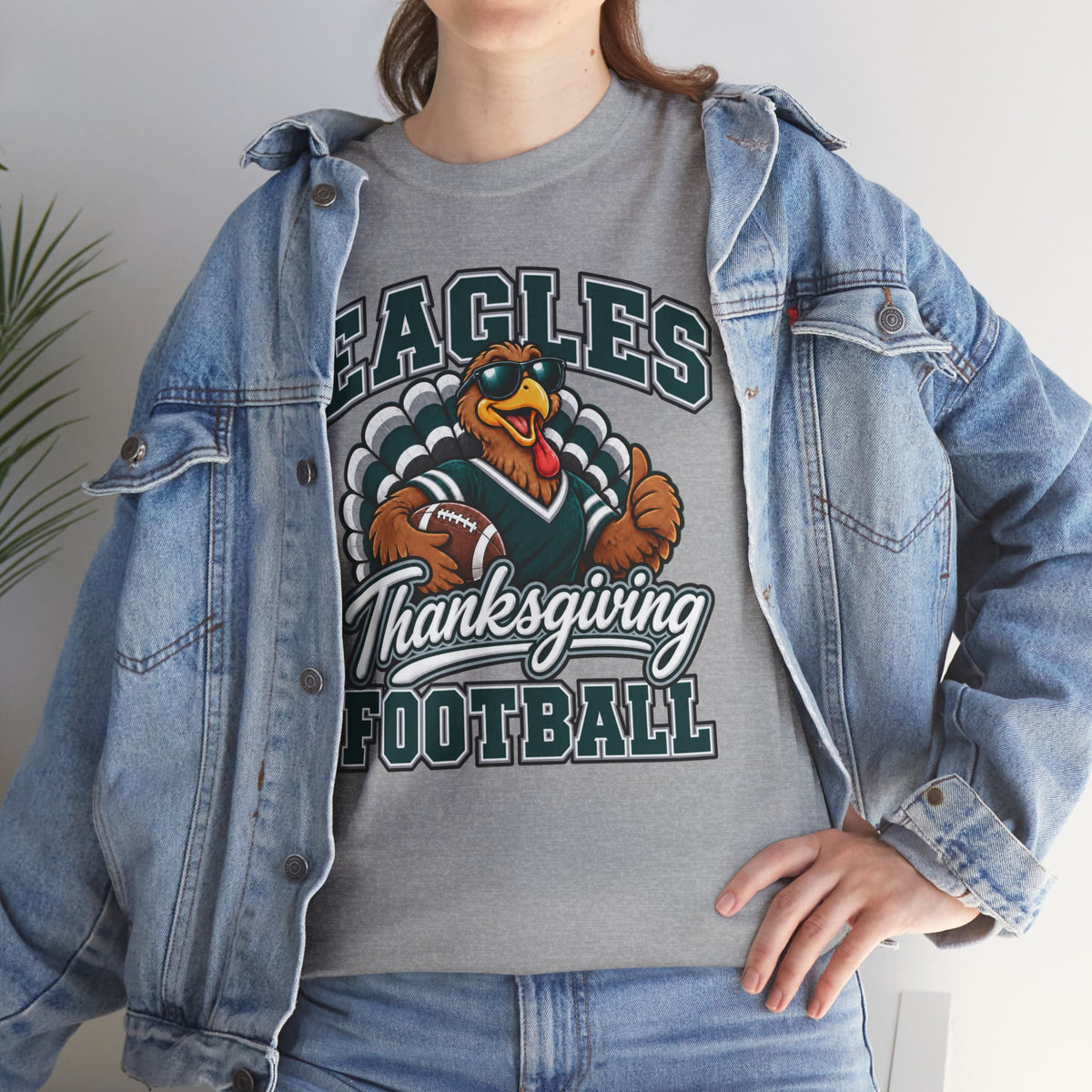Eagles Thanksgiving Football Tee
