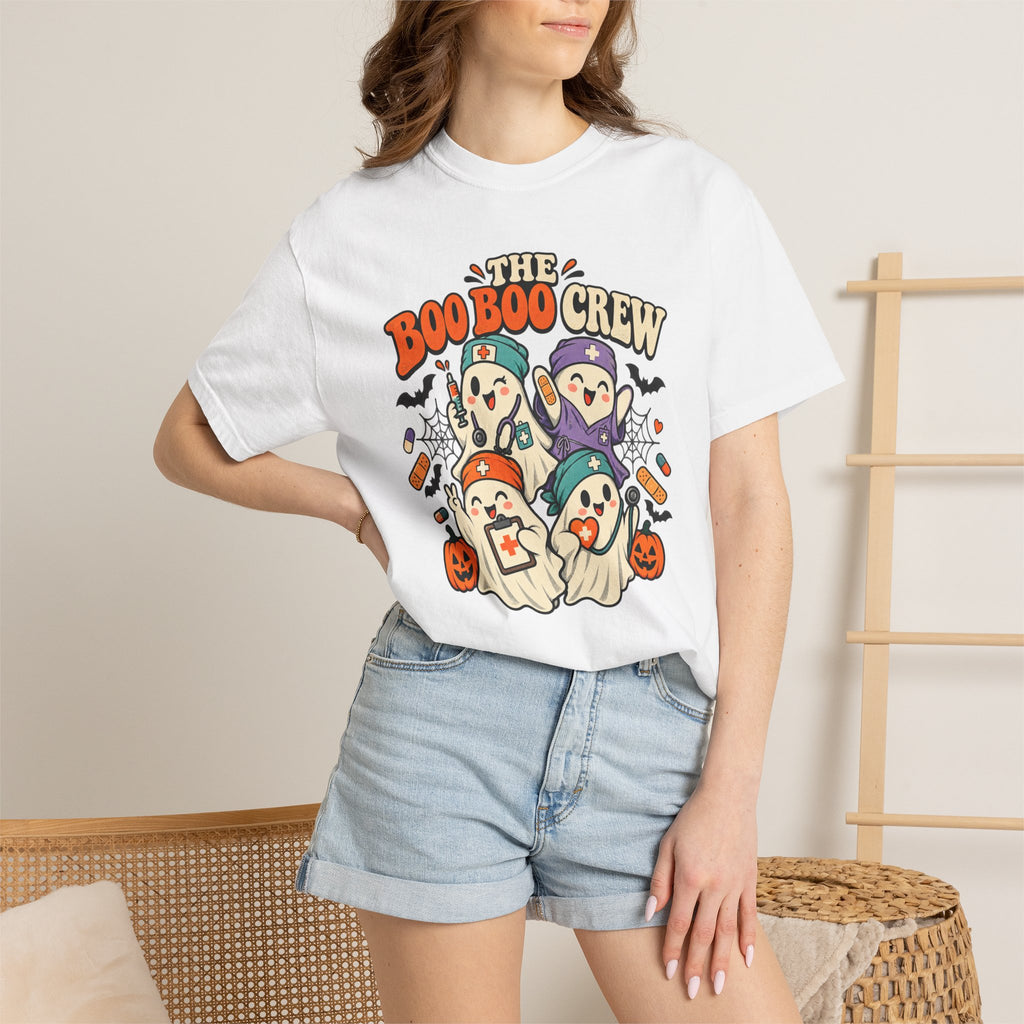 Halloween 'The Boo Boo Crew' Graphic T-Shirt