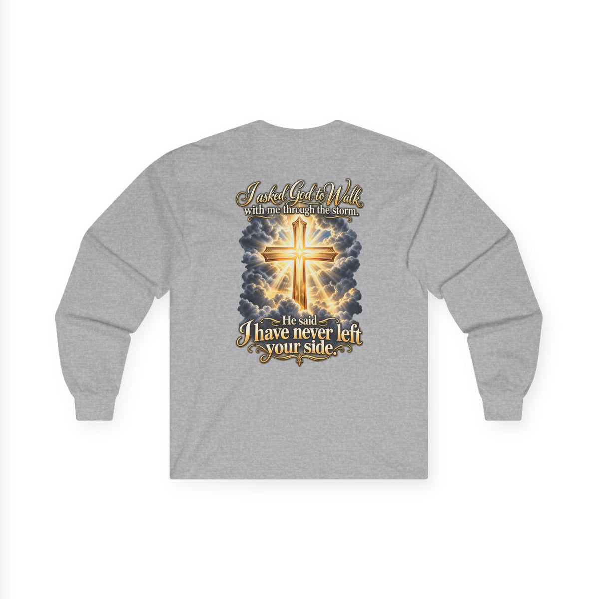 He Is Risen Christian Long Sleeve Tee