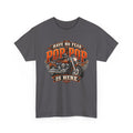 Pop Pop Is Here Motorcycle Dad T-Shirt