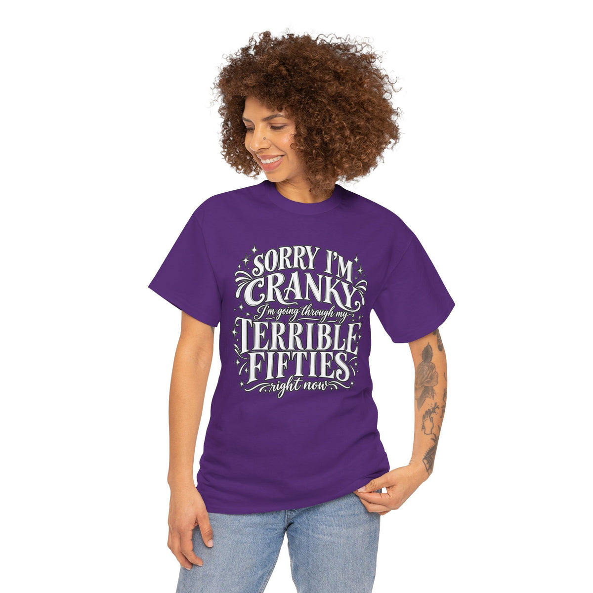 Sorry I'm Cranky—Terrible Fifties Funny Graphic Tee