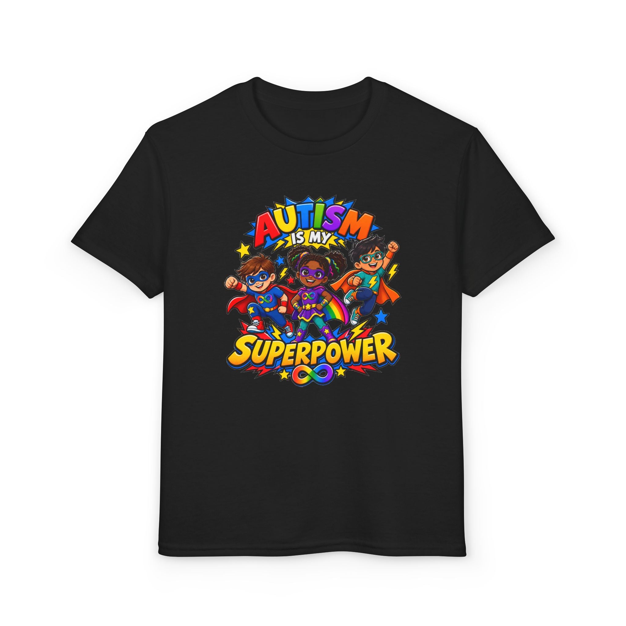 Autism Is My Superpower Youth T-Shirt