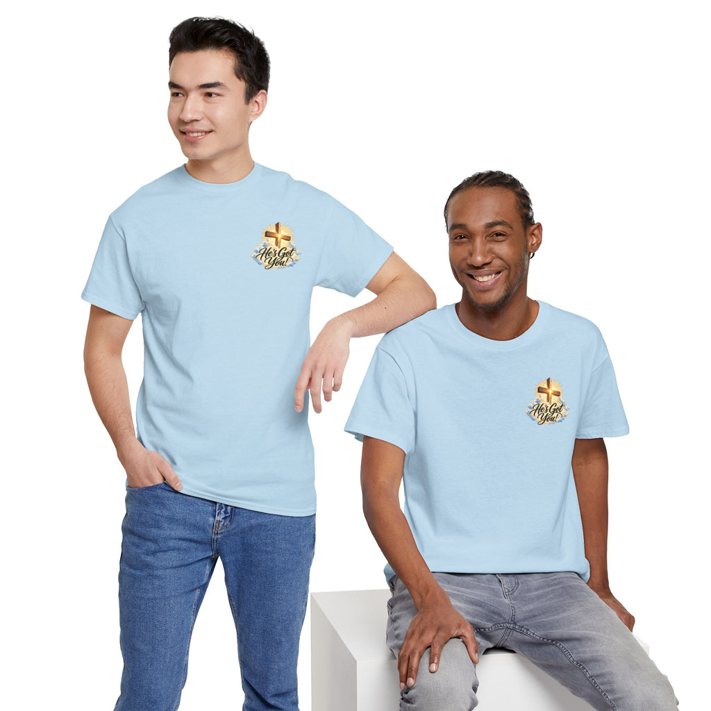 Don't Overthink It He's Got You Tee — Christian Cross Inspirational T‑Shirt