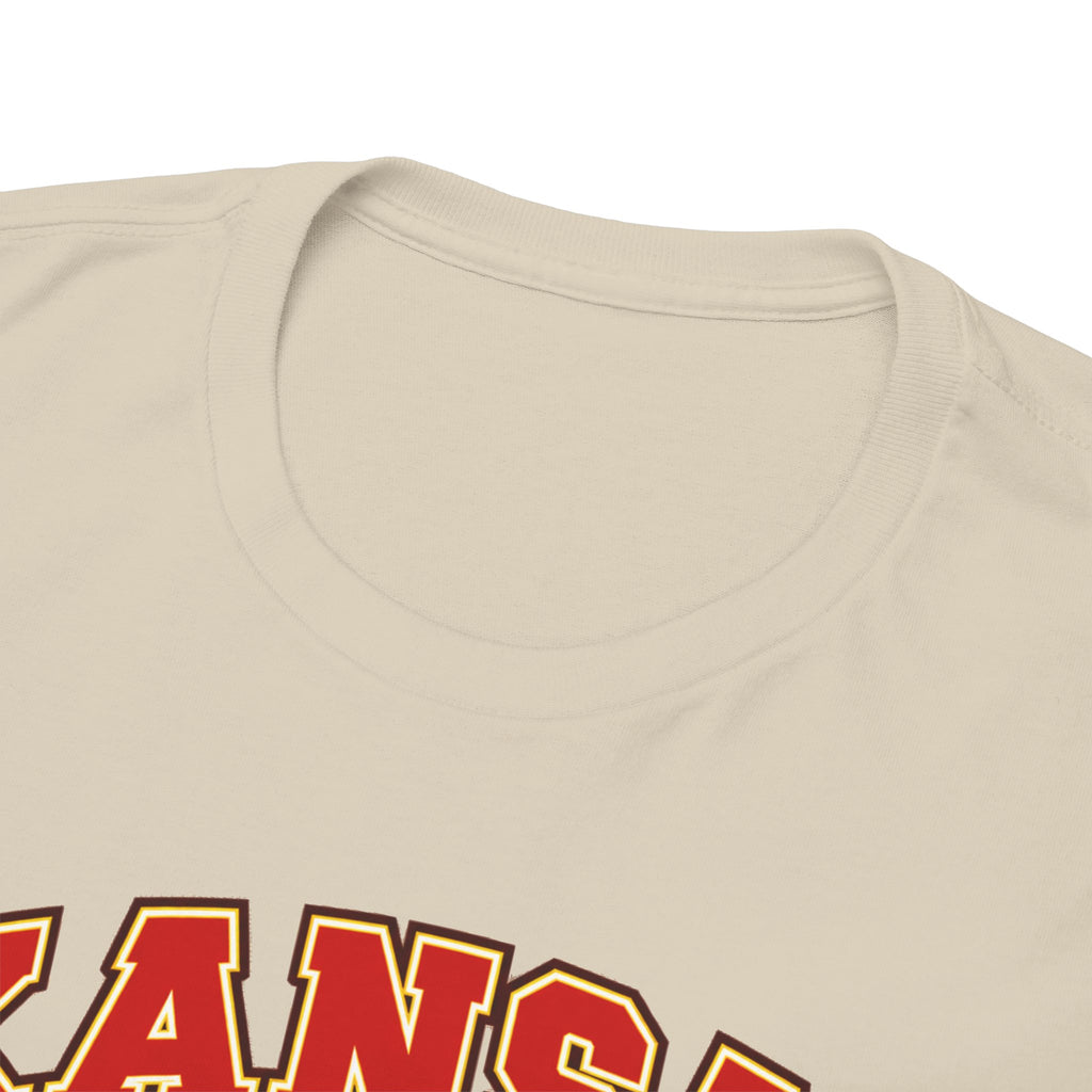Kansas Thanksgiving Football T‑Shirt — Turkey Mascot Holiday Game Tee