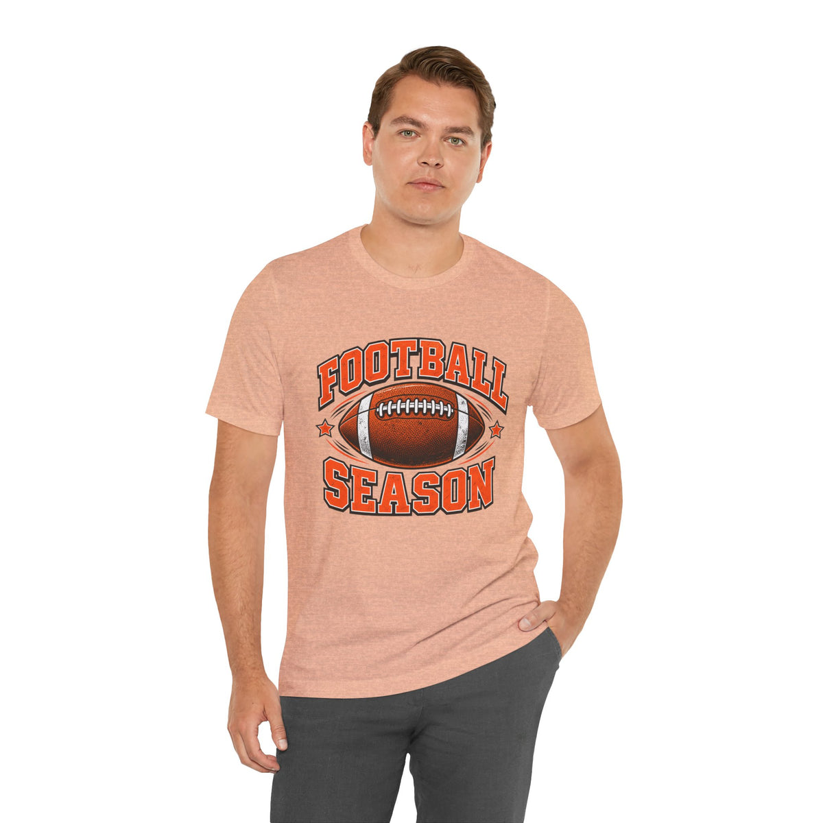 Football Season Tee – Vintage Football Graphic Shirt