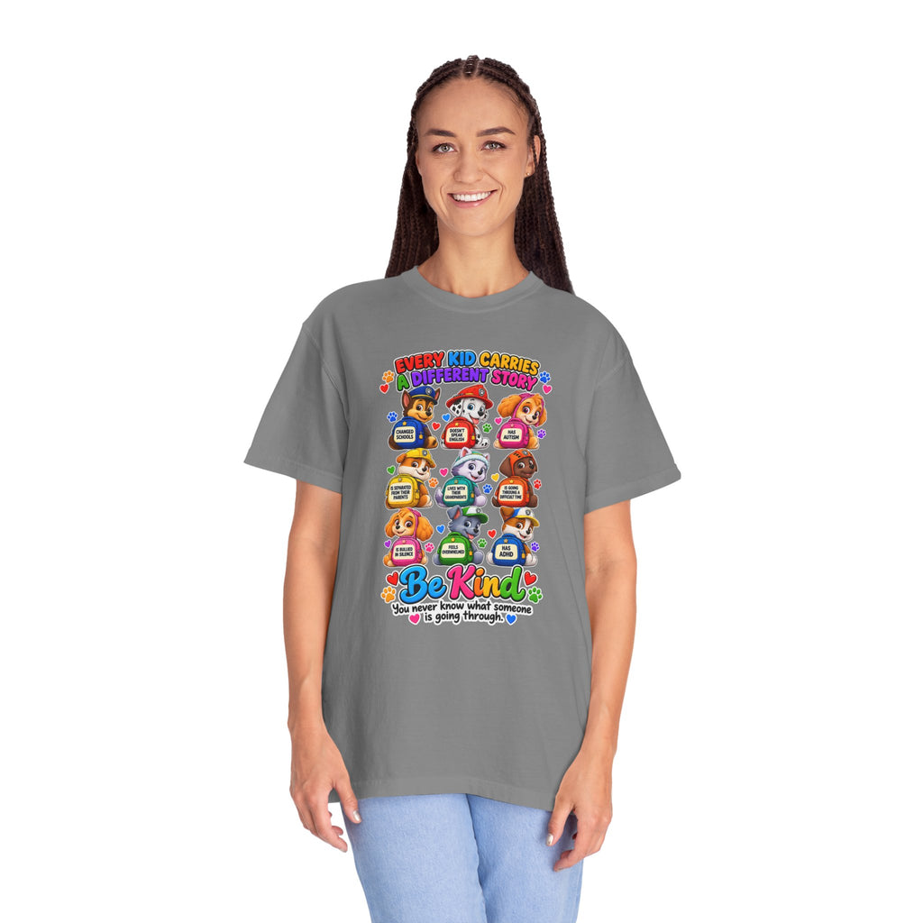Be Kind Every Kid Carries Inspirational T-Shirt