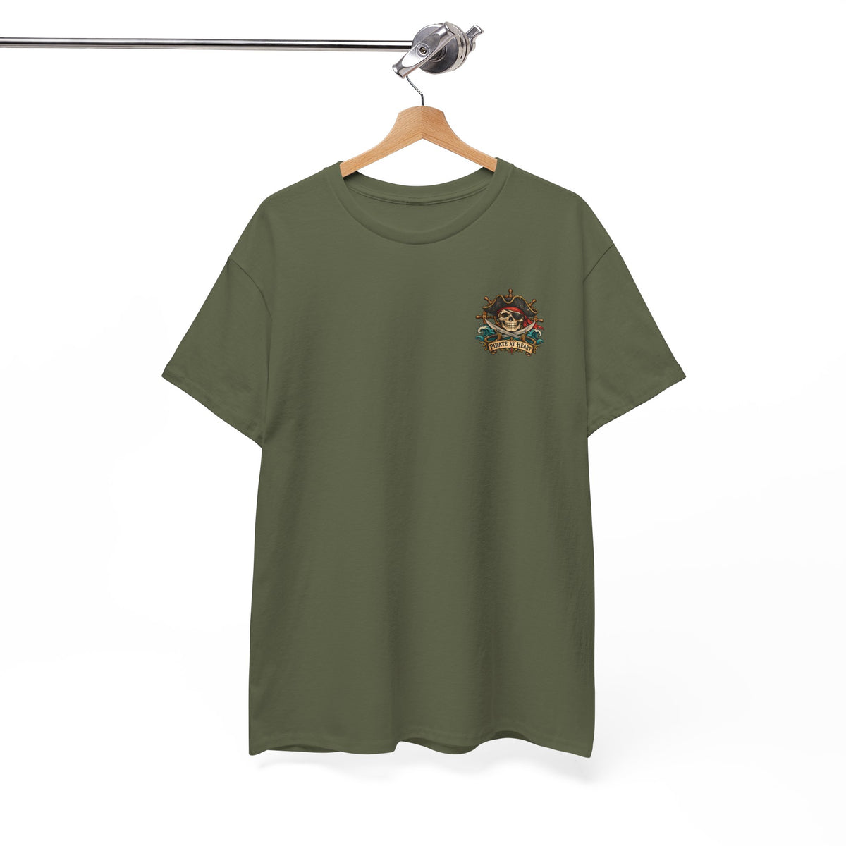 Pirate Skull Tee — "I Was a Pirate" Nautical Skull, Water • Alcohol • Booty • Boats Graphic T‑Shirt