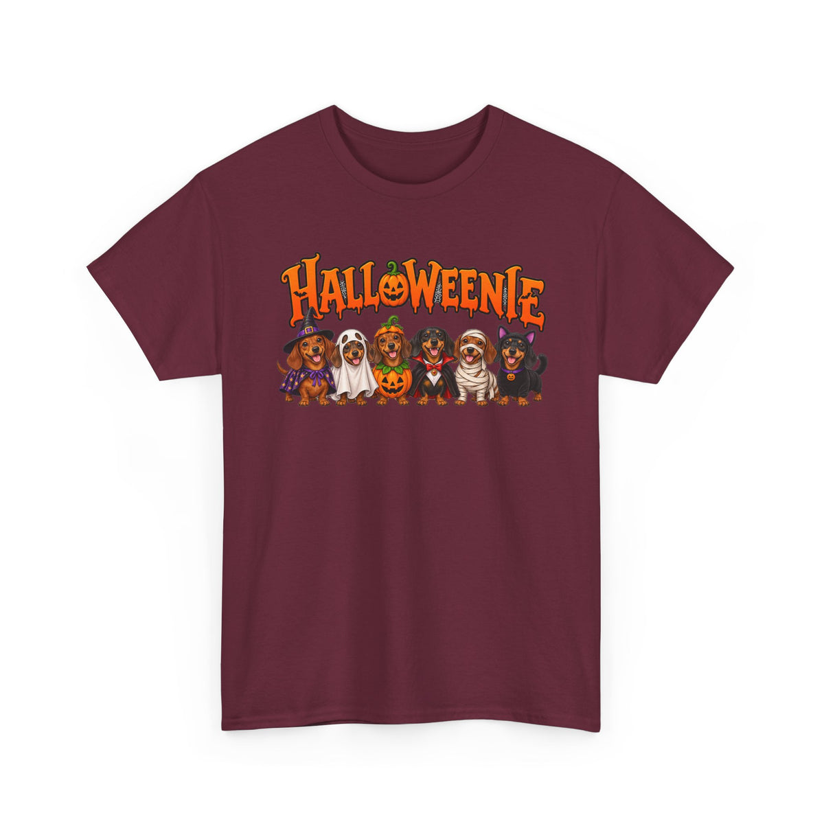 Halloweenie Dachshund T-Shirt | Halloween Dog Graphic