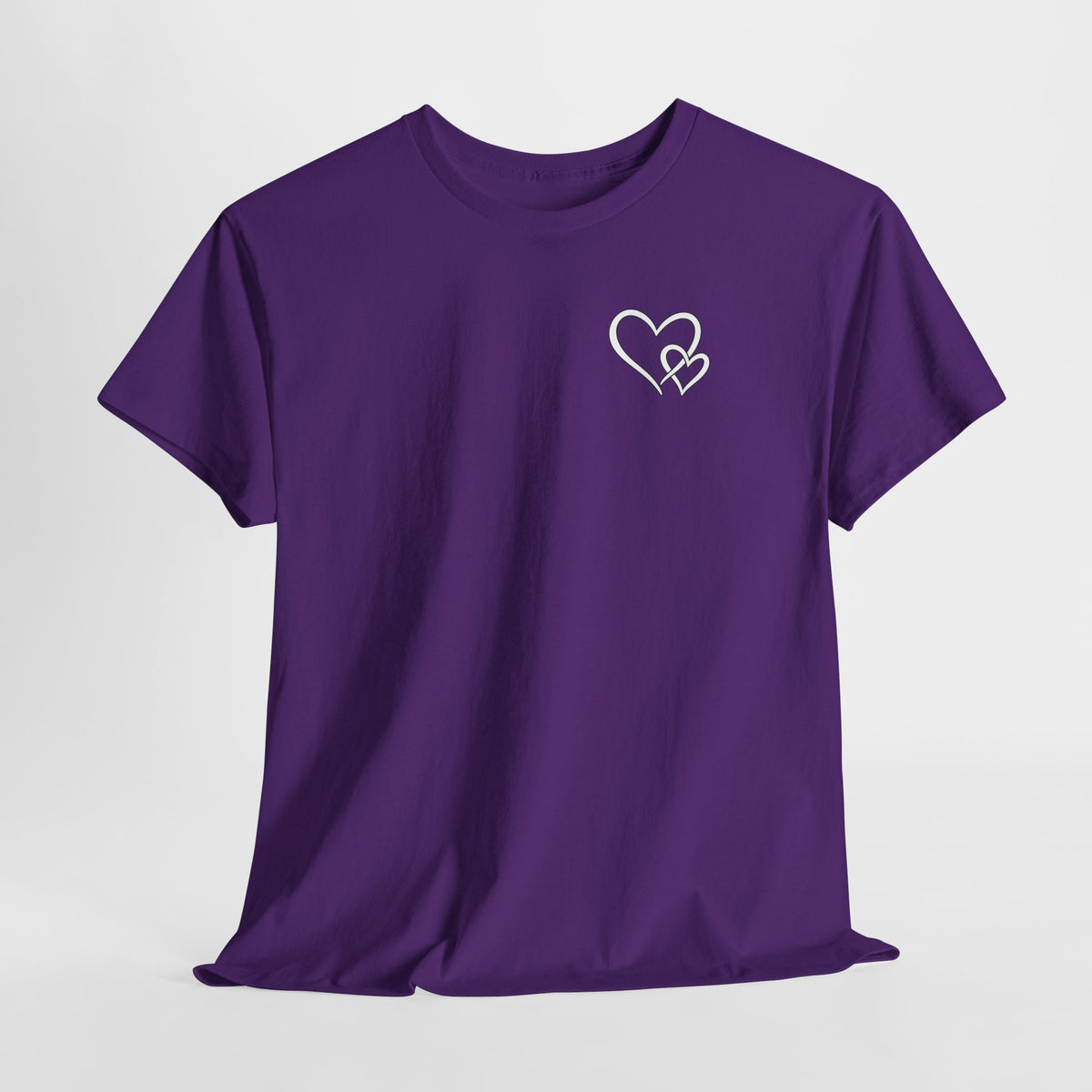 Inspirational Heart T-Shirt – "To the Person Behind Me: You Are Amazing, Beautiful and Enough" Motivational Tee