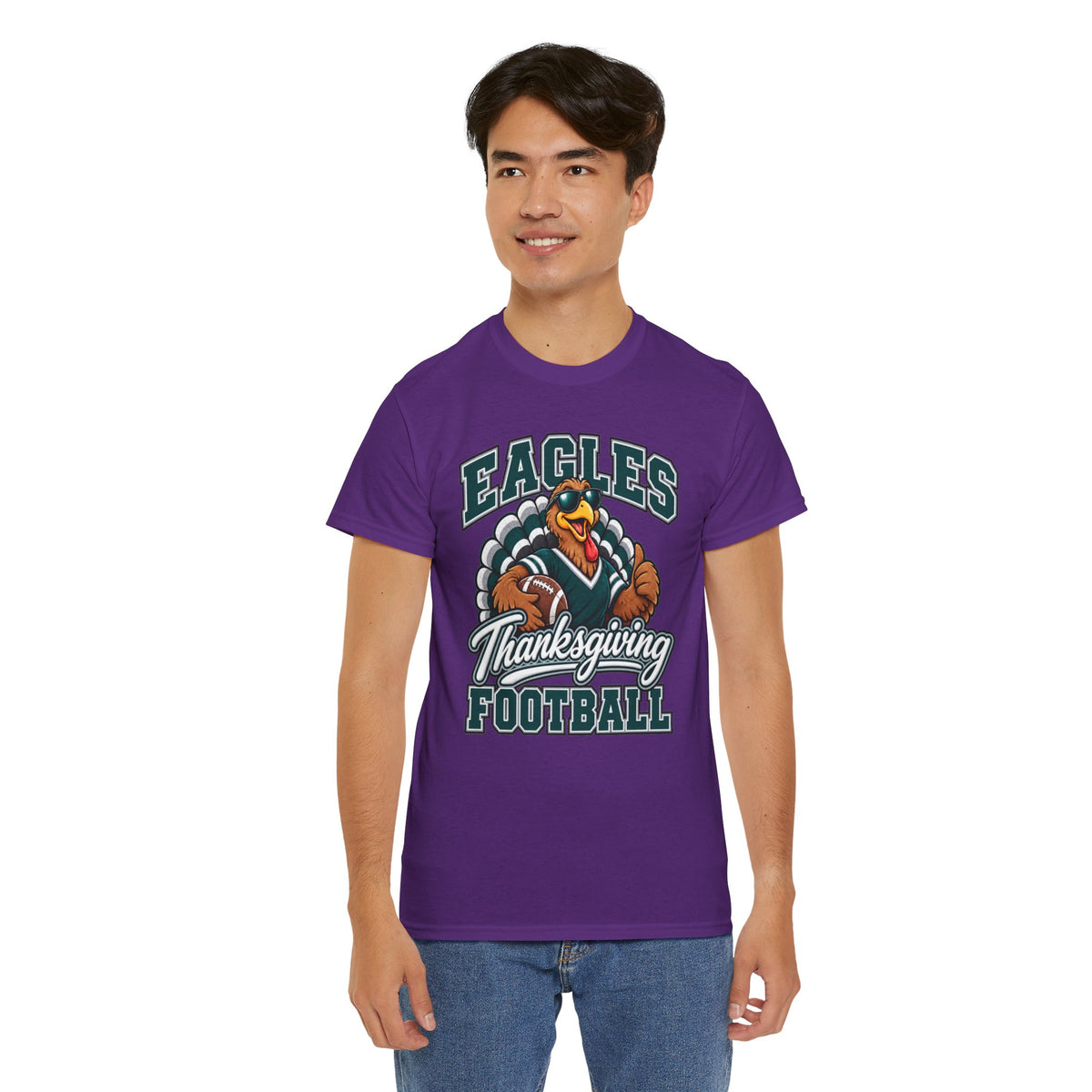 Eagles Thanksgiving Football Tee