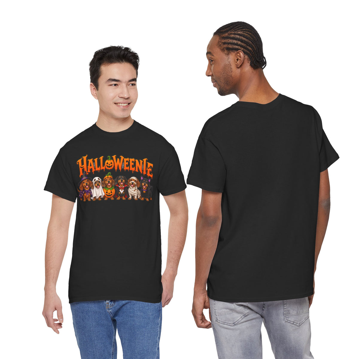 Halloweenie Dachshund T-Shirt | Halloween Dog Graphic
