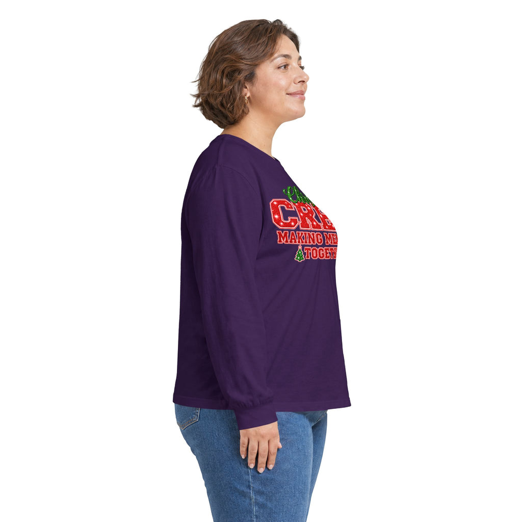 Christmas Crew Making Memories Together Long Sleeve Tee