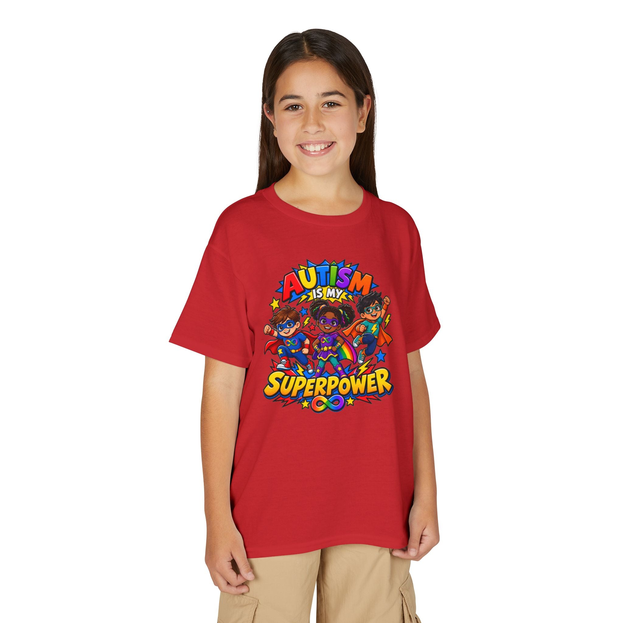 Autism Is My Superpower Youth T-Shirt