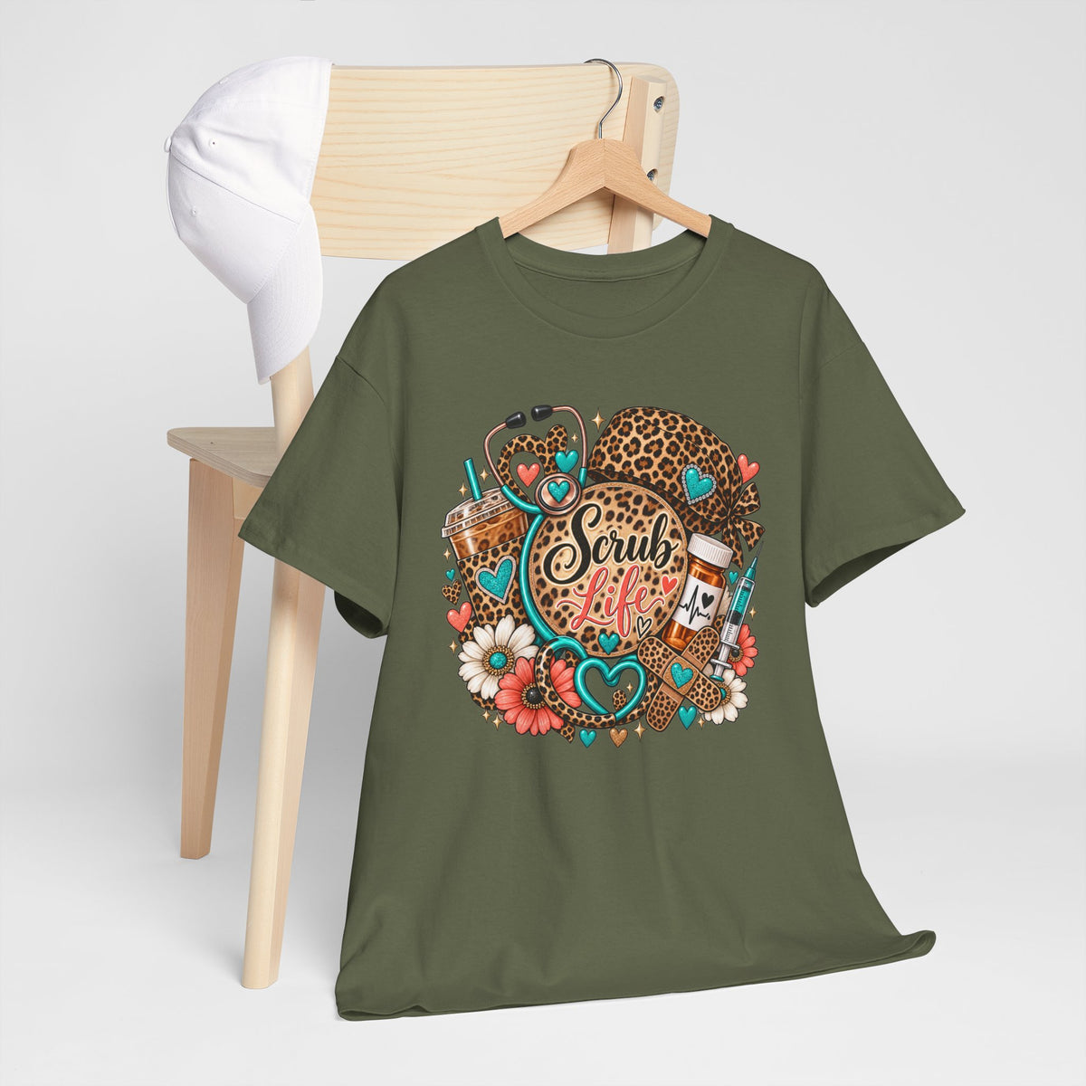 Scrub Life Graphic Tee