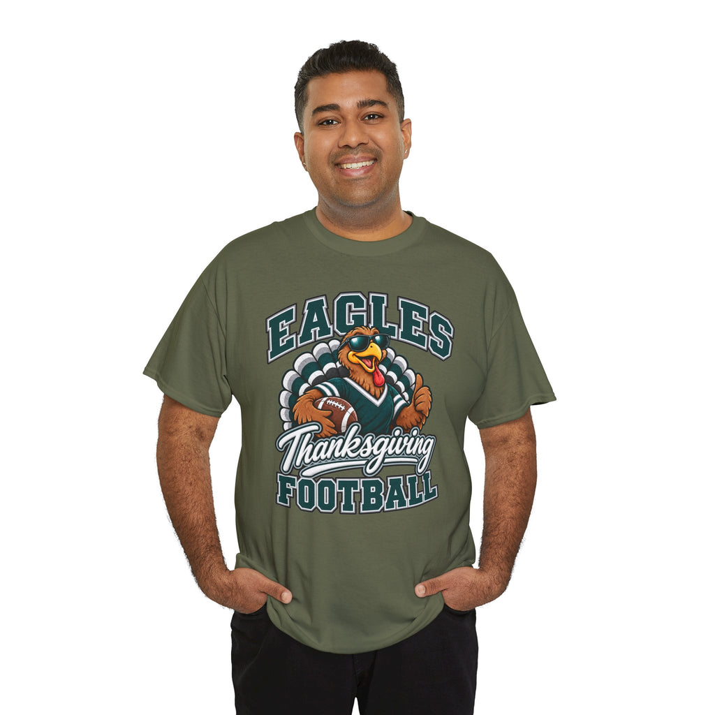 Eagles Thanksgiving Football Tee