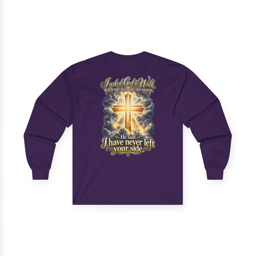 He Is Risen Christian Long Sleeve Tee