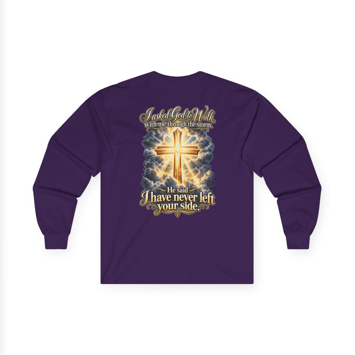 He Is Risen Christian Long Sleeve Tee