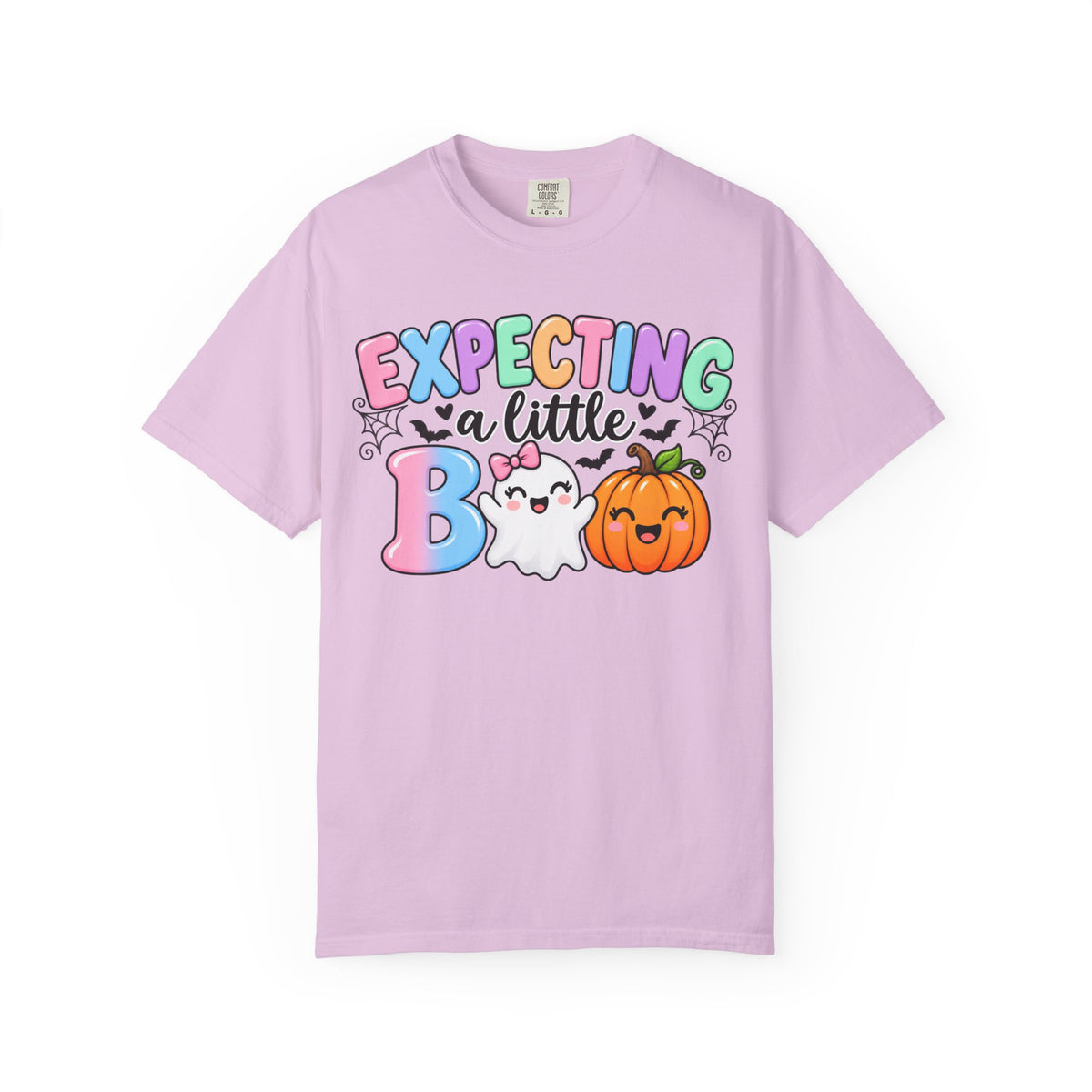 Expecting a Little Boo Maternity T-Shirt — Cute Halloween Pregnancy Tee