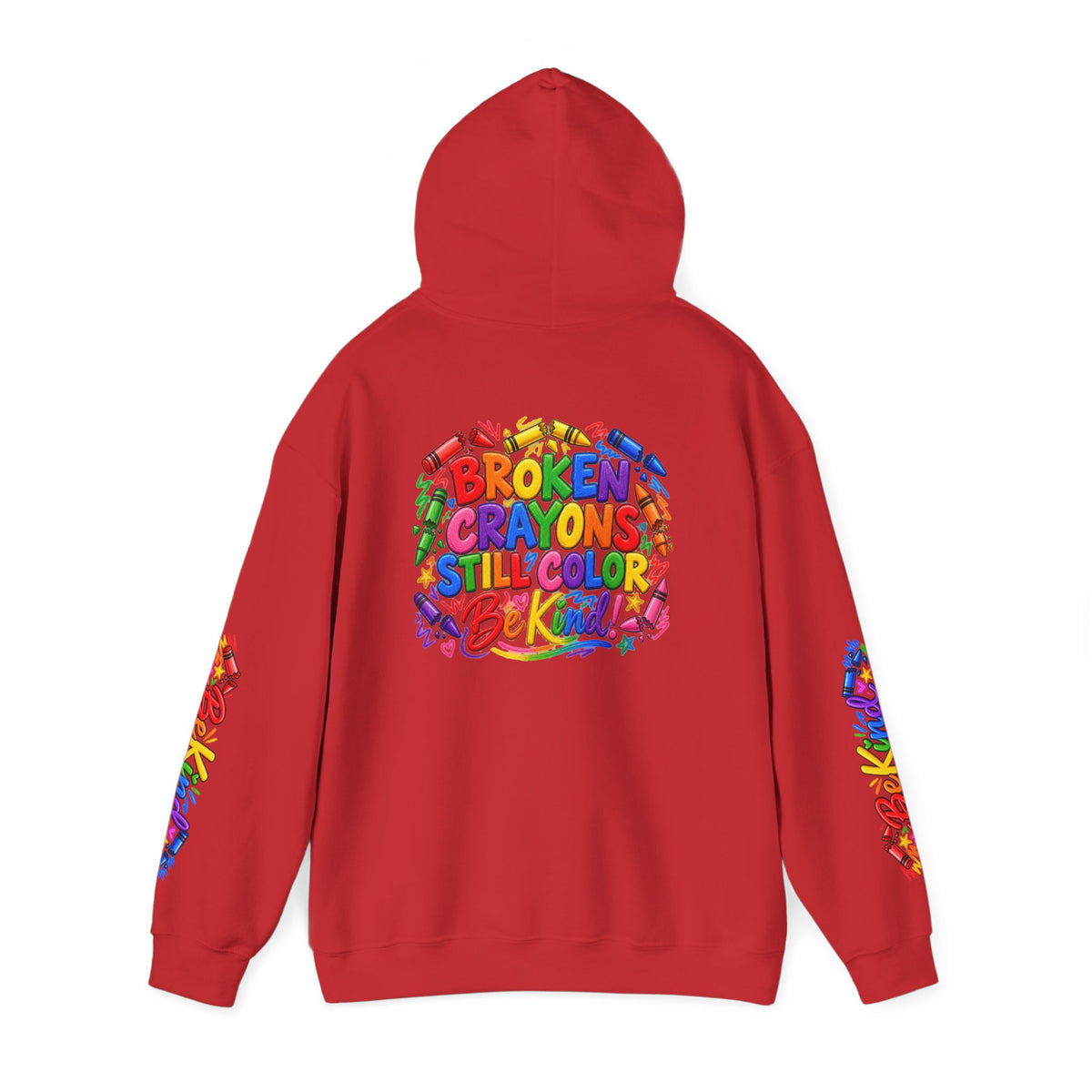 Broken Crayons Still Colorful Rainbow Art Hoodie