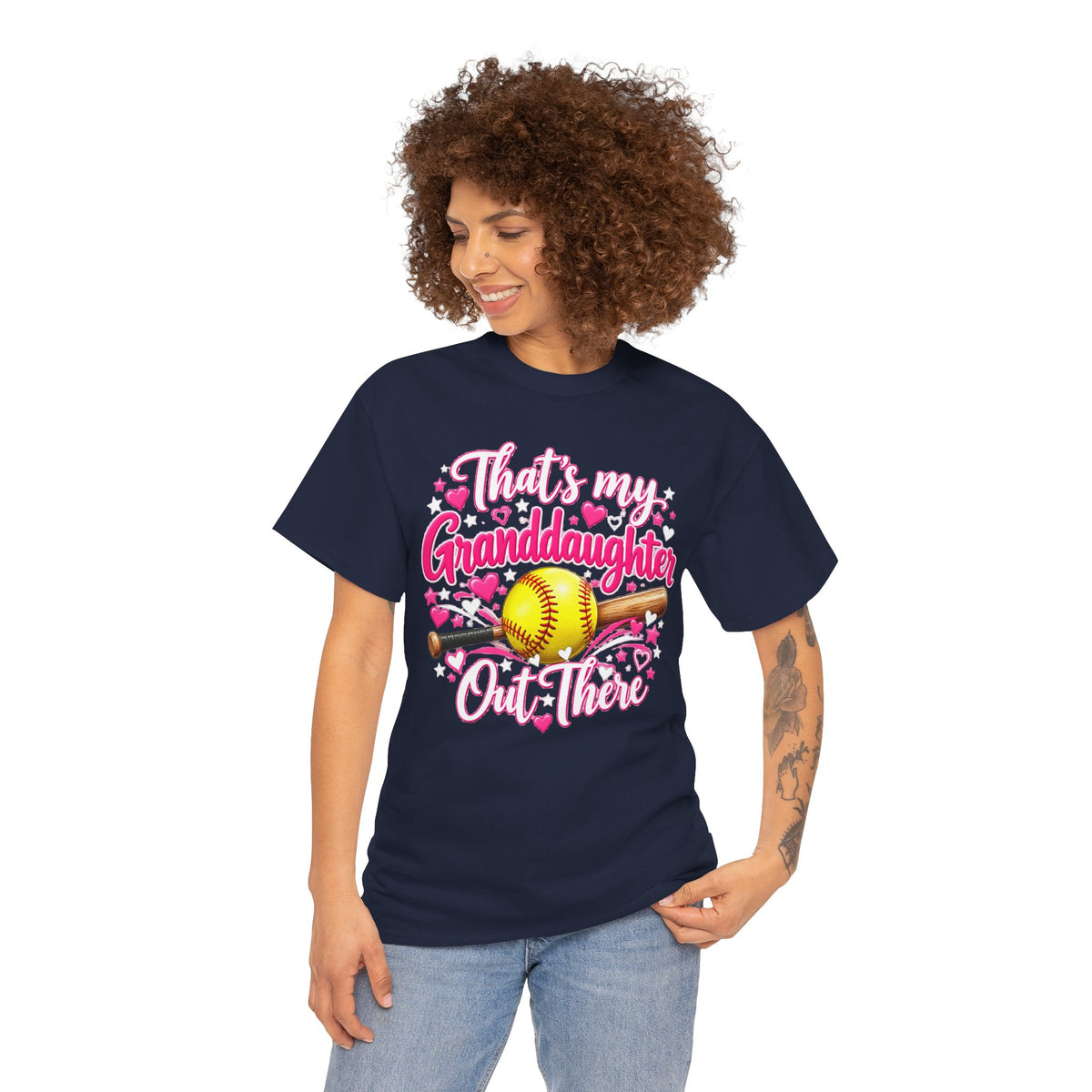 That’s My Granddaughter Out There Softball Grandma T-Shirt